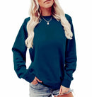 Warmer Weiches Winter Muster Elegante Damen Sweatshirt