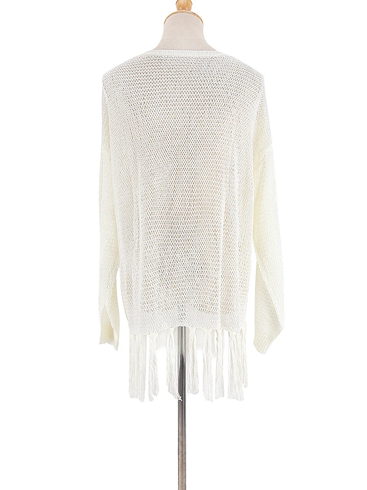 Elegantes Boho Strick Sommerkleider für dich im Trend