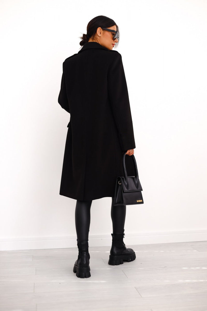 Warmer Langmantel Für Damen Stilvoll Eleganter Mantel