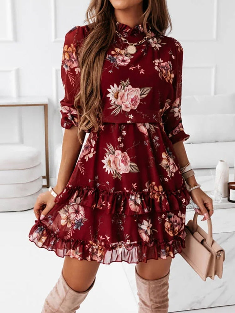 Weiches Chiffonkleid für dich – Elegant und bequem Kleid
