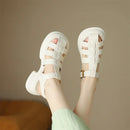 Kuscheliges | Bequeme Gladiatorensandalen mit Schnalle für dich