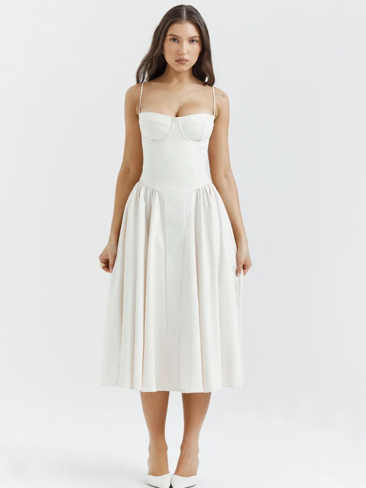 Schönes Leichtes Kleid mit vollem Rock für dich
