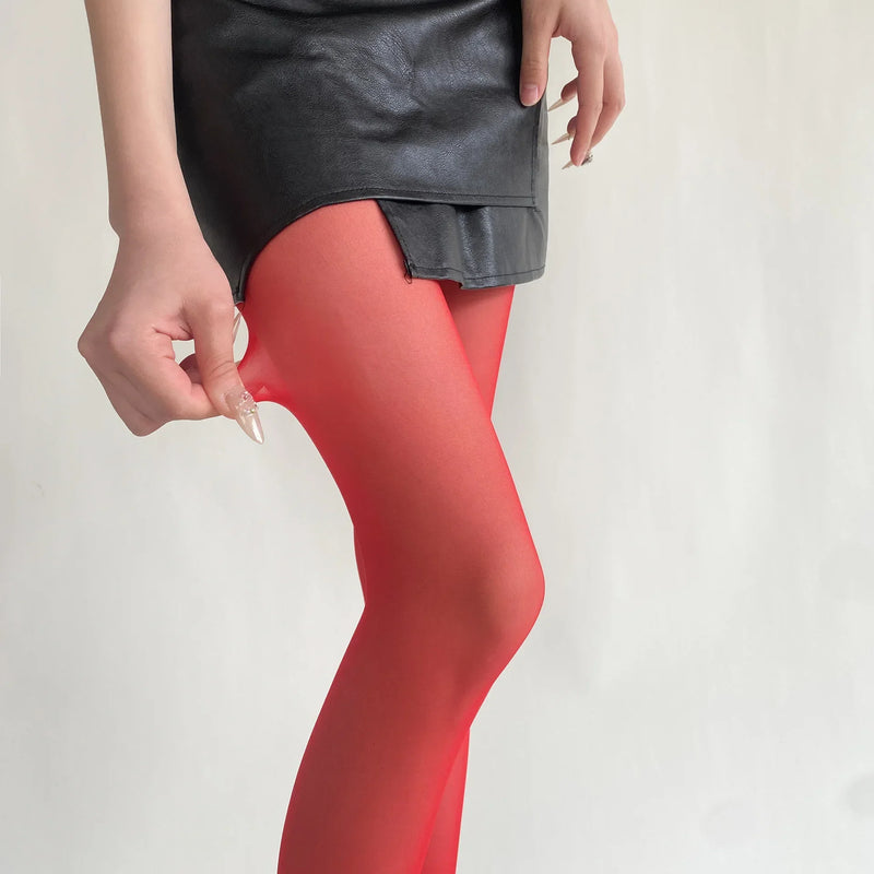 Weiche Schlanke Bunte Farben Damen Bequeme Strumpfhose