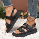 Bequeme und elegante vegane Leder-Sandalen für dich