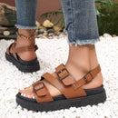 Bequeme und elegante vegane Leder-Sandalen für dich