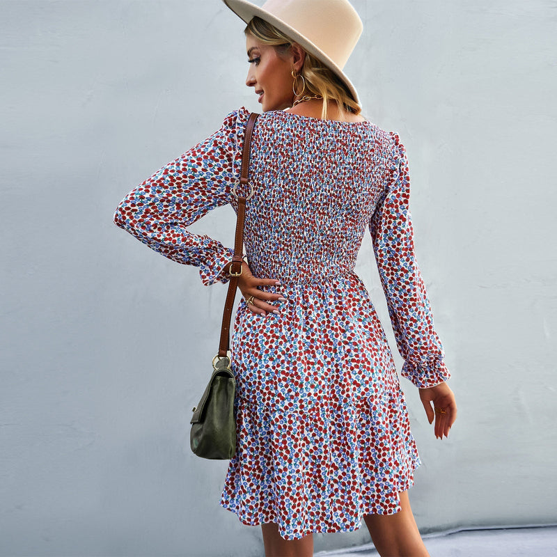 Warmes - Lässiges Flare-Kleid für dich im tollen Design