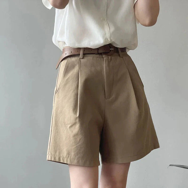 Elfriede – Hochtaillierte Baumwoll-Shorts für maximalen Komfort