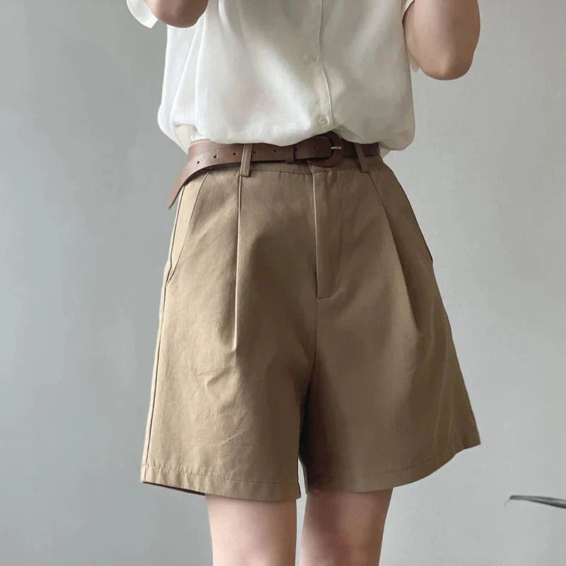 Elfriede – Hochtaillierte Baumwoll-Shorts für maximalen Komfort