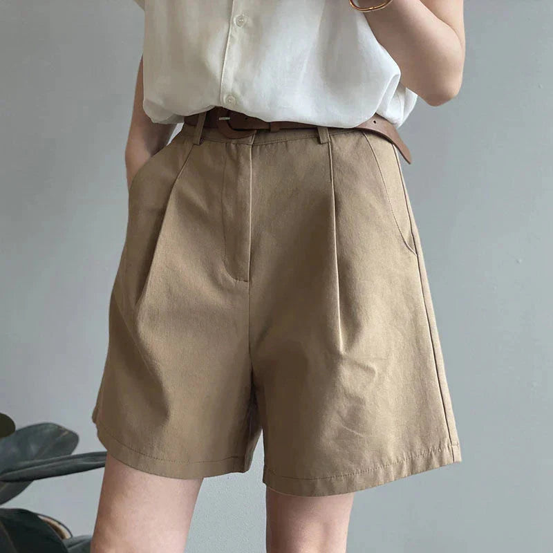 Elfriede – Hochtaillierte Baumwoll-Shorts für maximalen Komfort