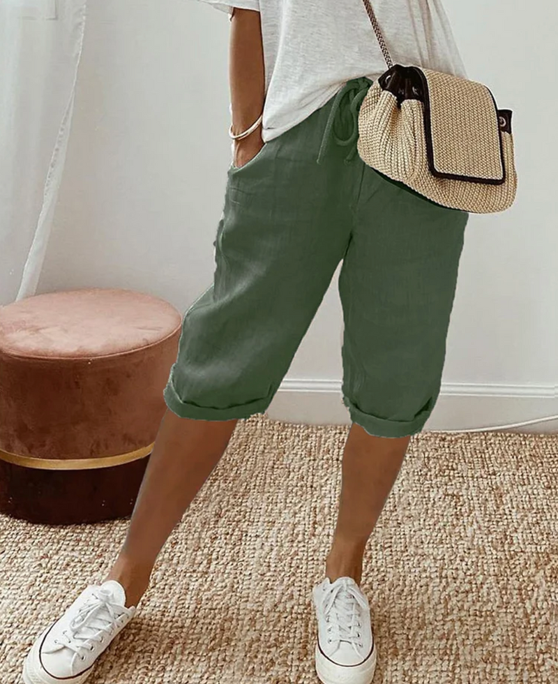 Helga – Luftige Baumwoll-Shorts für Damen