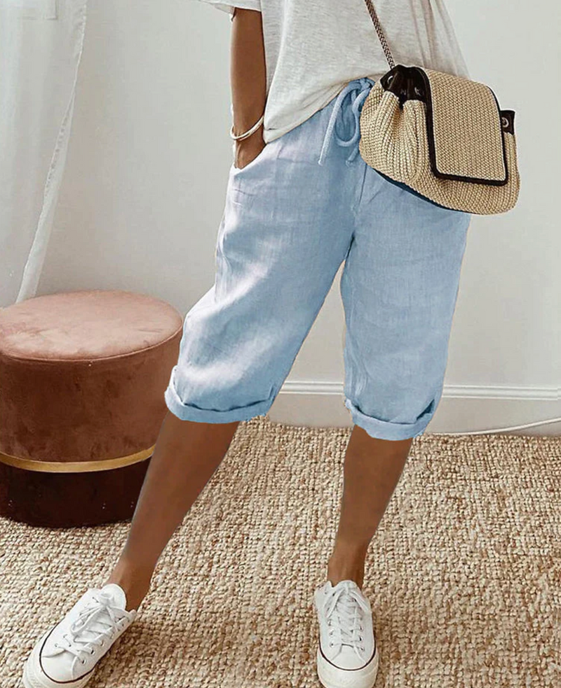 Helga – Luftige Baumwoll-Shorts für Damen