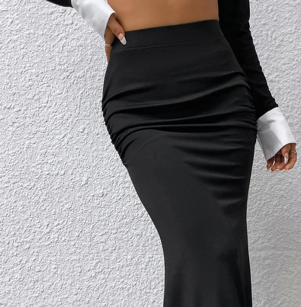 Rosalie - Eleganter Maxi-Rock mit hoher Taille für Damen