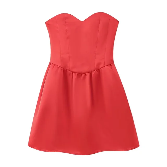 Weiches Satin Kleid für den Sommer - Perfekt für dich