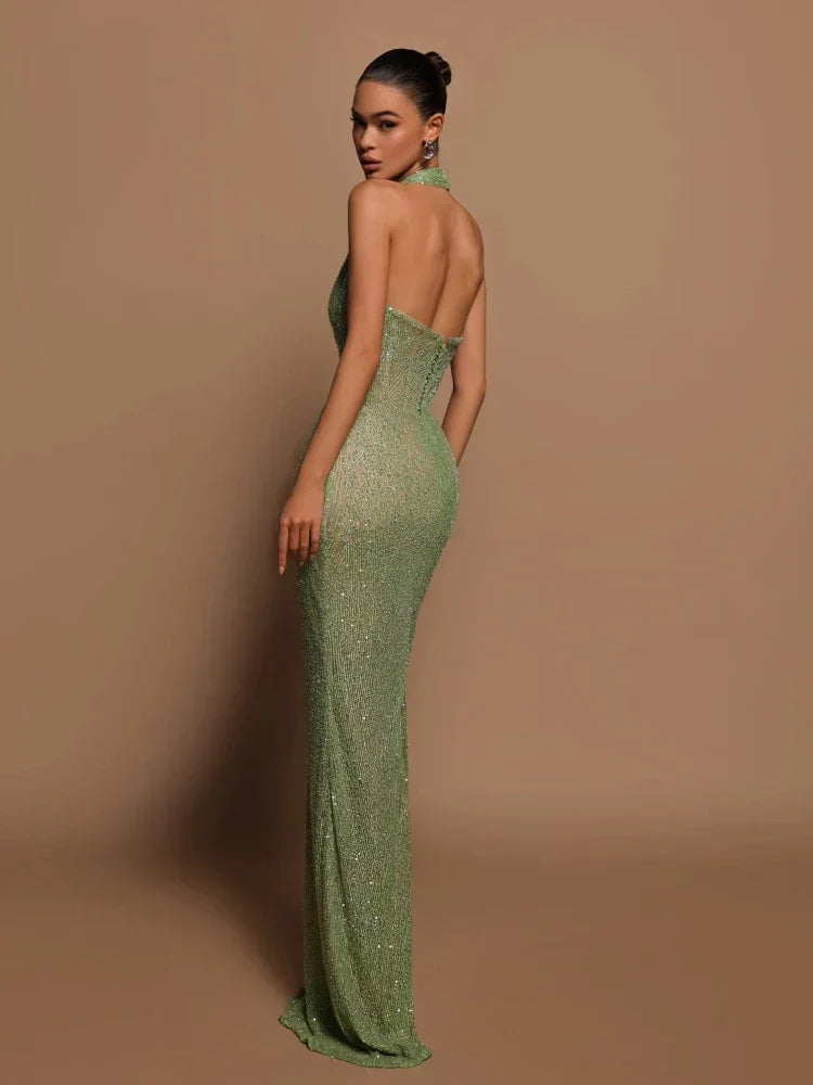 Elegantes Maxi-Kleid für Damen im stilvollen Design