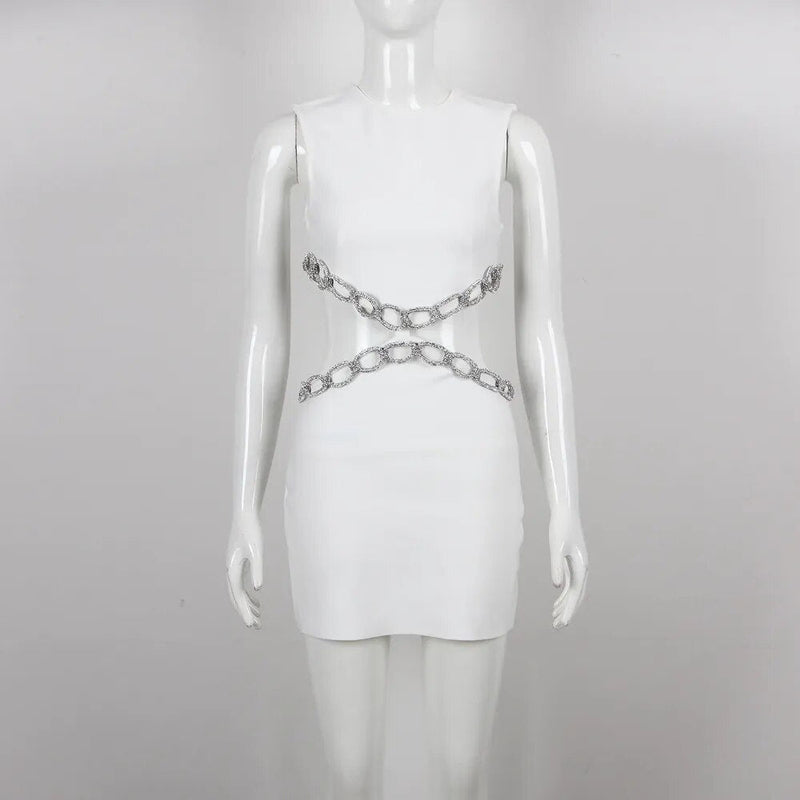Elegantes Emma- Enges Schwarzes Minikleid für Damen