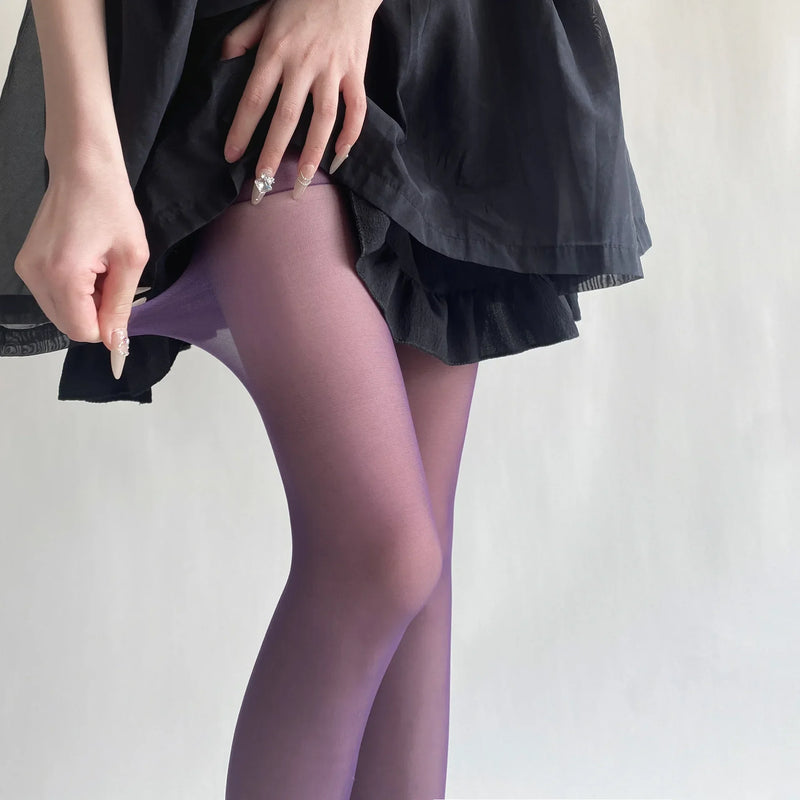 Weiche Schlanke Bunte Farben Damen Bequeme Strumpfhose