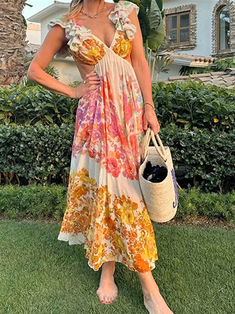 Schönes und Elegantes Maxikleid für Frauen von Katharina