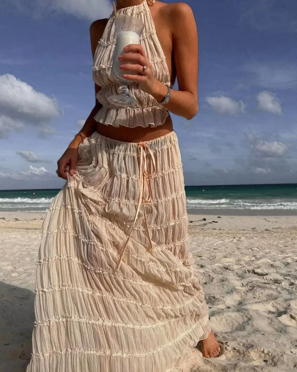 Elegantes Leichtes Strandkleid für den perfekten Sommerlook