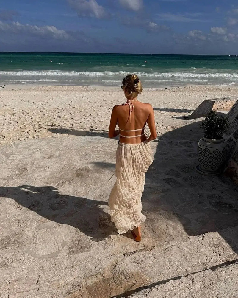Elegantes Leichtes Strandkleid für den perfekten Sommerlook