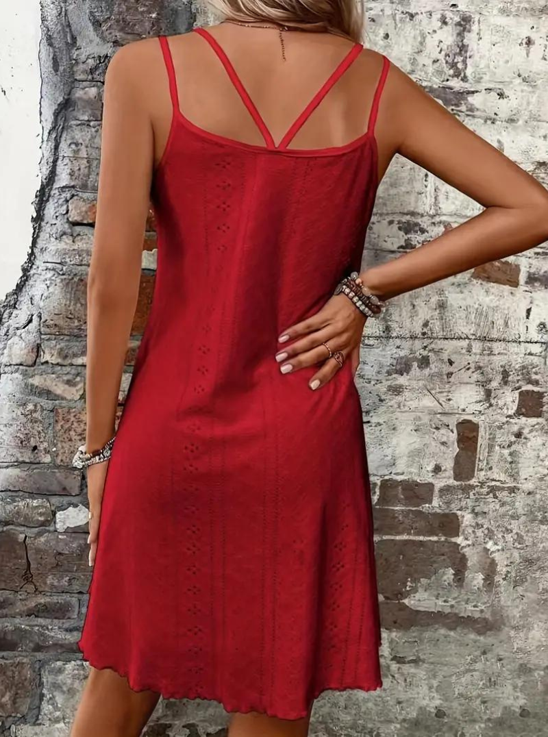 Schönes, Ärmelloses Sommerkleid für Heiße Tage