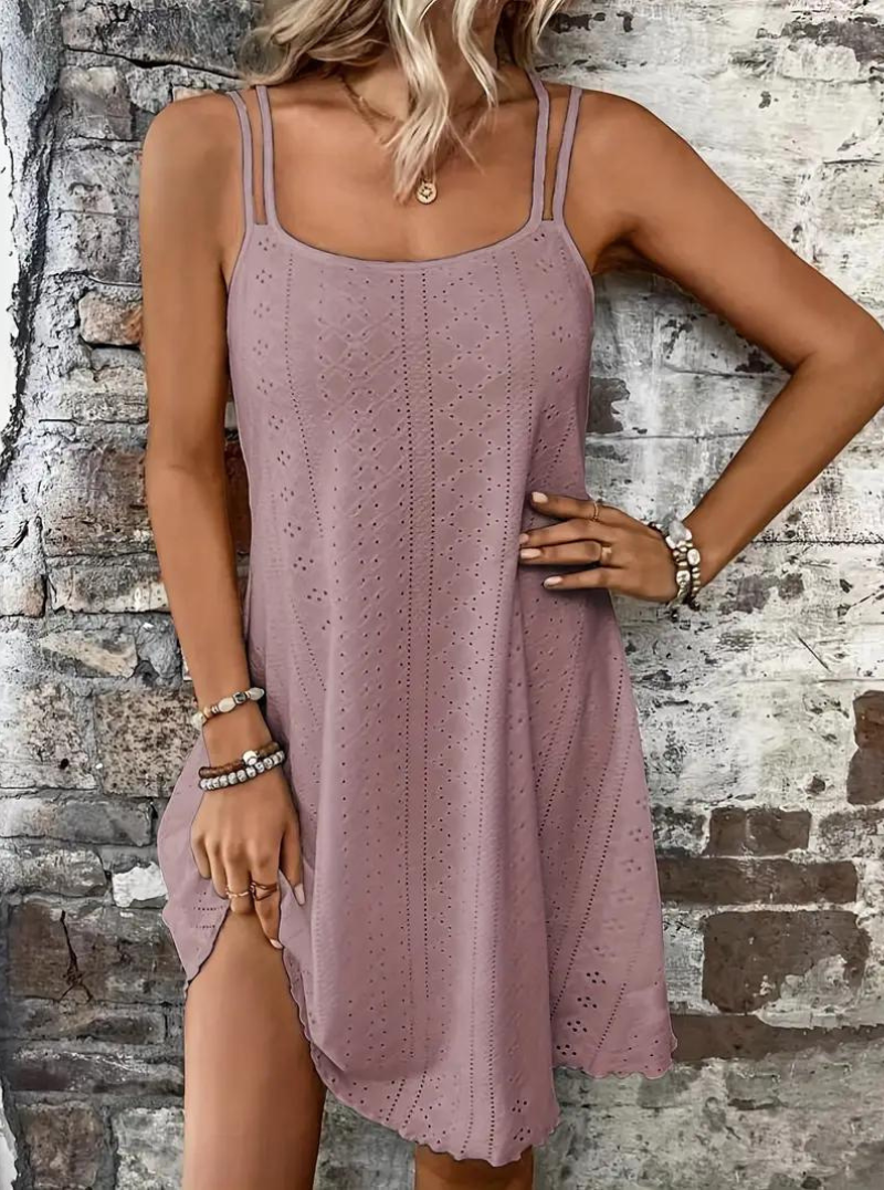 Schönes, Ärmelloses Sommerkleid für Heiße Tage
