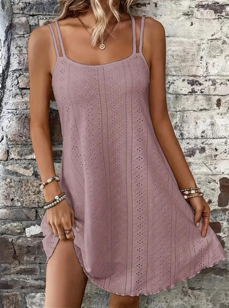 Schönes, Ärmelloses Sommerkleid für Heiße Tage