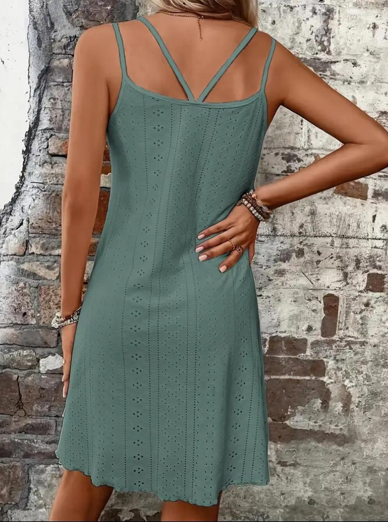 Schönes, Ärmelloses Sommerkleid für Heiße Tage