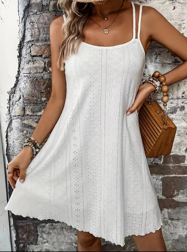 Schönes, Ärmelloses Sommerkleid für Heiße Tage