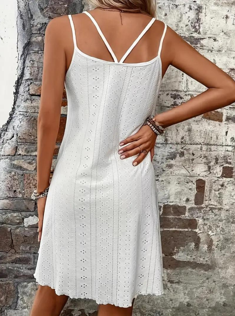 Schönes, Ärmelloses Sommerkleid für Heiße Tage