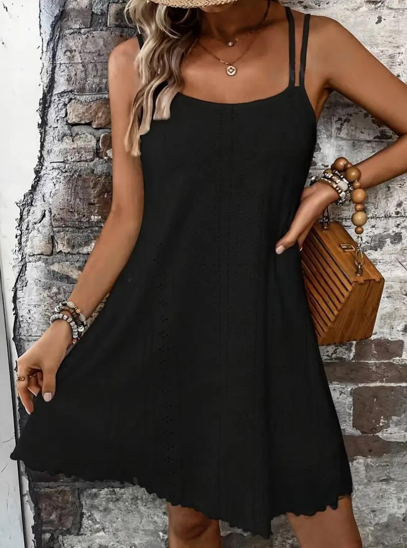 Schönes, Ärmelloses Sommerkleid für Heiße Tage