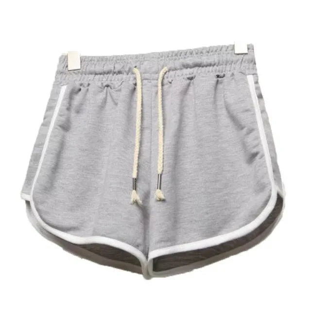 Irmgard – Luftige Damen-Streifenshorts mit elastischem Bund