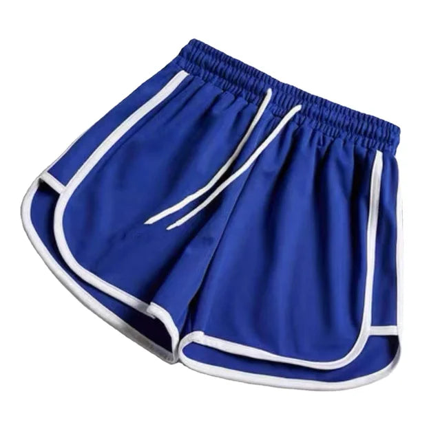 Irmgard – Luftige Damen-Streifenshorts mit elastischem Bund