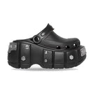 Bequemes - Coole Punk-Nieten-Plattformschlappen für dich