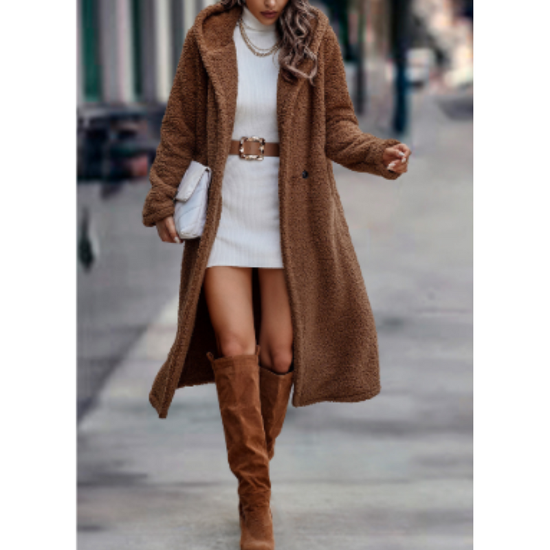 Super Warmer Eleganter Damen Klassischer Winter Mantel