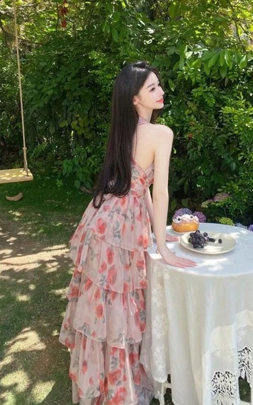 Elegantes Maxikleid Josefine für Damen mit fließendem Schnitt