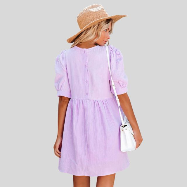 Beatrix - Elegant und fließend für Damen-Minikleid