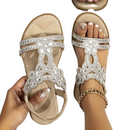 Weiche Schicke Sandalen mit Elastischem Knöchelriemen