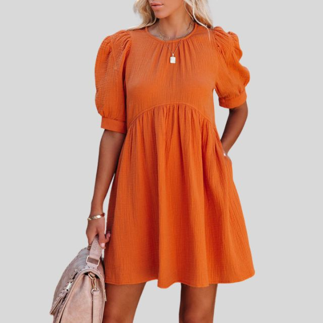 Beatrix - Elegant und fließend für Damen-Minikleid