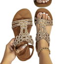 Weiche Schicke Sandalen mit Elastischem Knöchelriemen