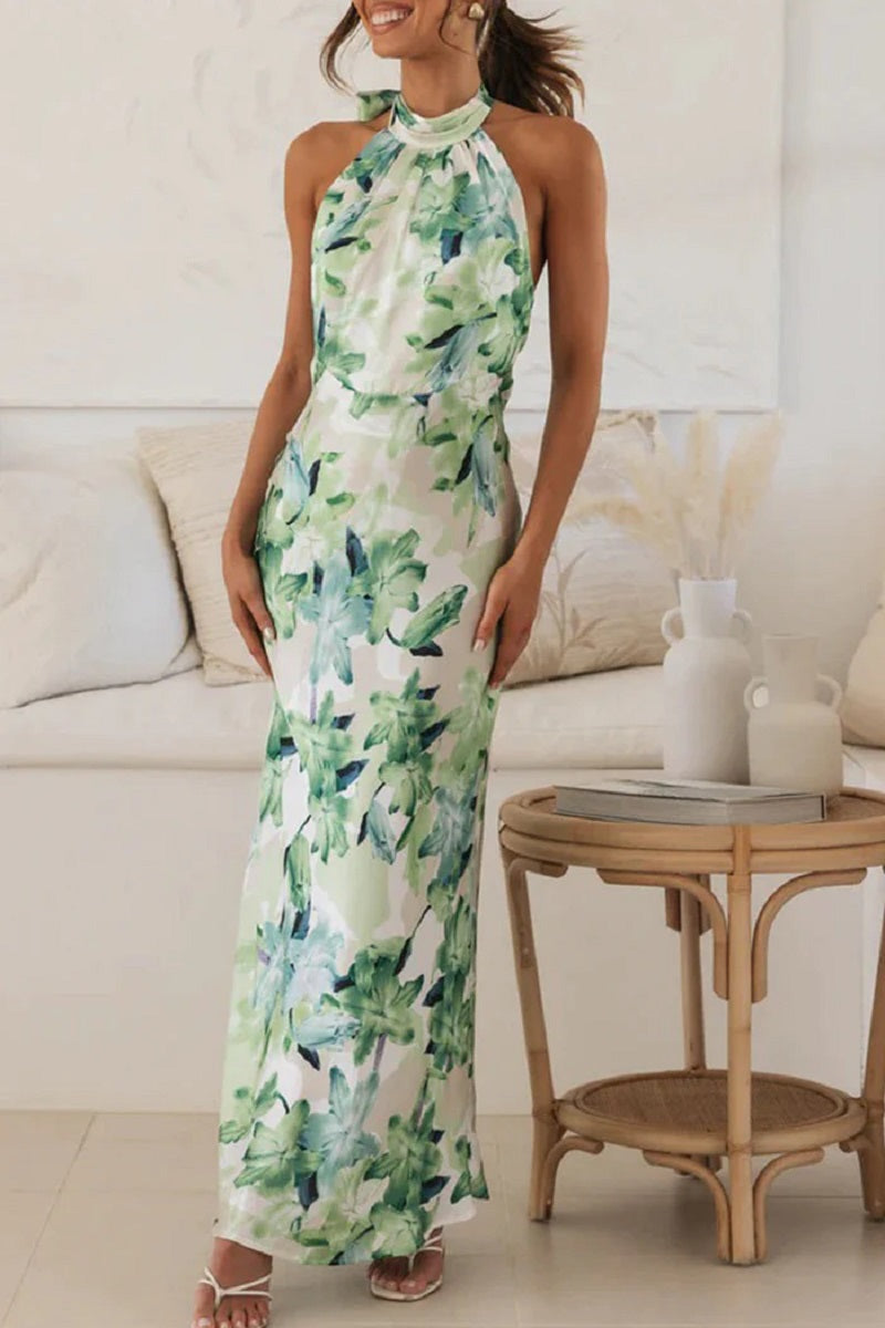 Elegantes Maxikleid Sabina mit Sinnlichem Rückenausschnitt