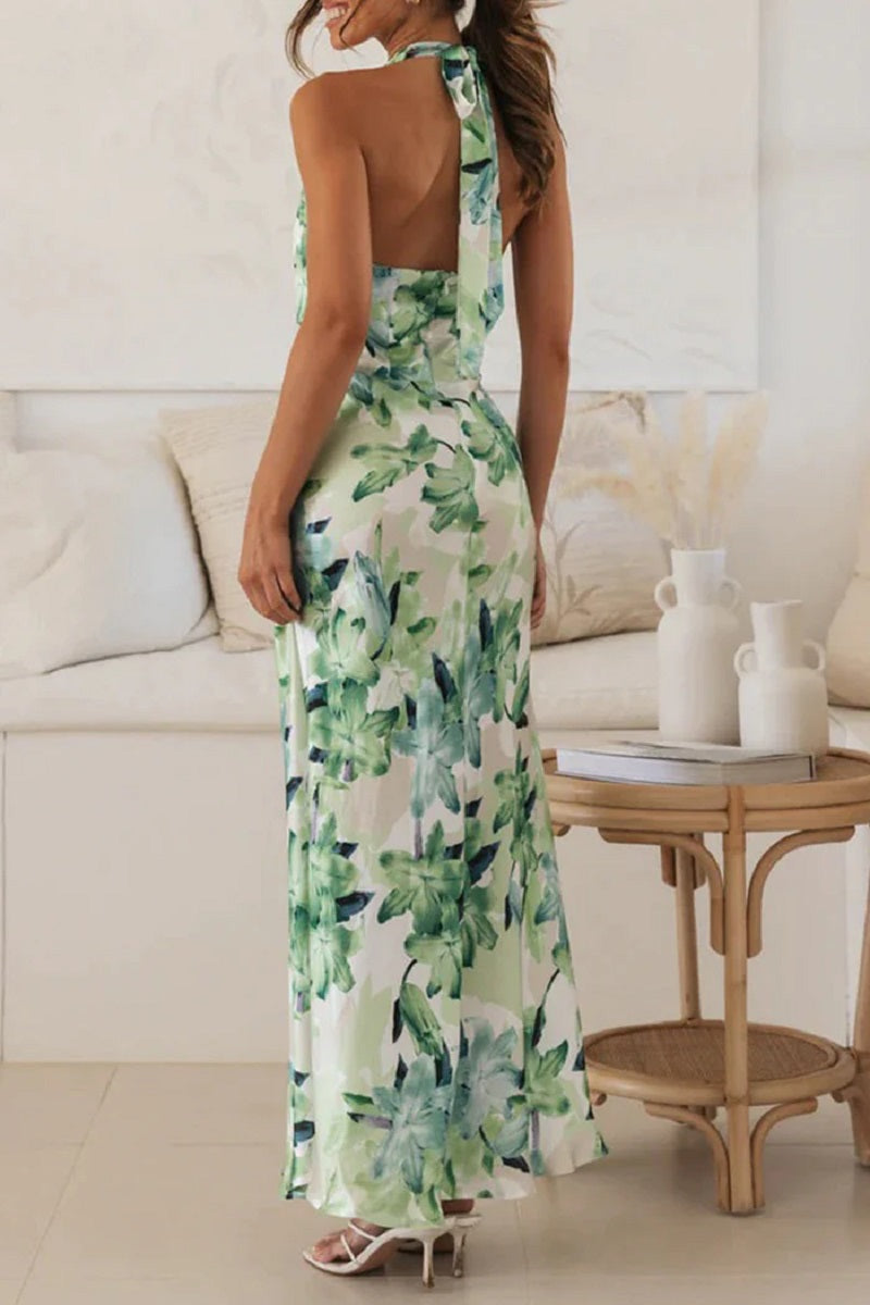 Elegantes Maxikleid Sabina mit Sinnlichem Rückenausschnitt
