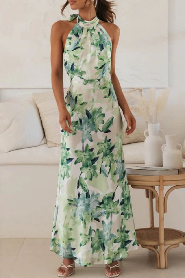 Elegantes Maxikleid Sabina mit Sinnlichem Rückenausschnitt