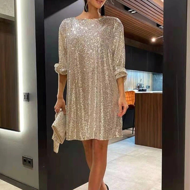 WOLF Lockeres Mini Partykleid für Elegante Anlässe
