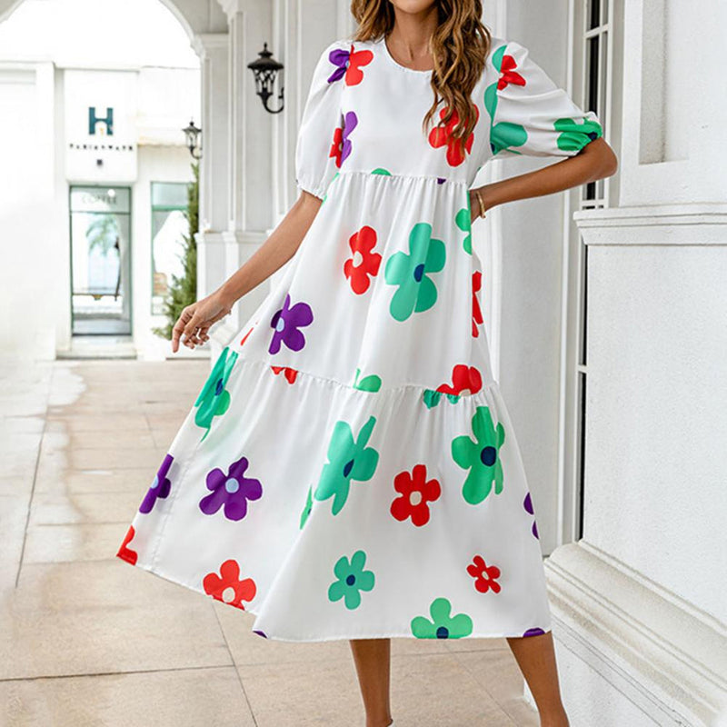 Bequemes Sommer Puffkleid für dich mit Luftiger Passform