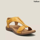 Kuscheliges Komfortabel | Orthopädische Damen Ledersandalen für dich