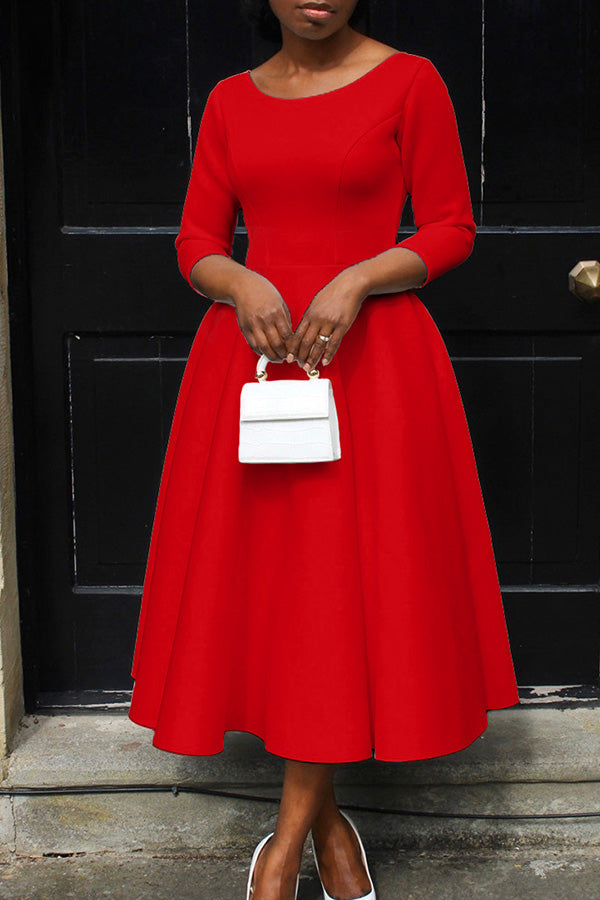 Weiches Swing-Kleid für dich - Schönes und Bequemes Kleid