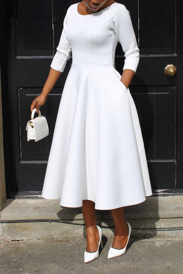 Weiches Swing-Kleid für dich - Schönes und Bequemes Kleid