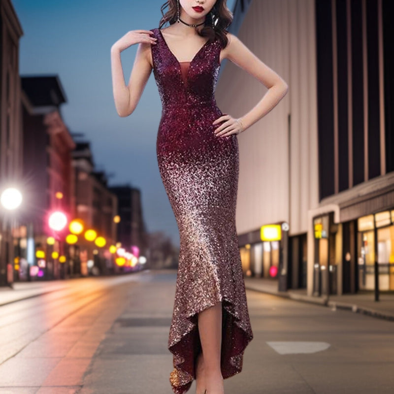 Elegantes Bequemes - Slim Fit Kleid aus hochwertigem Material