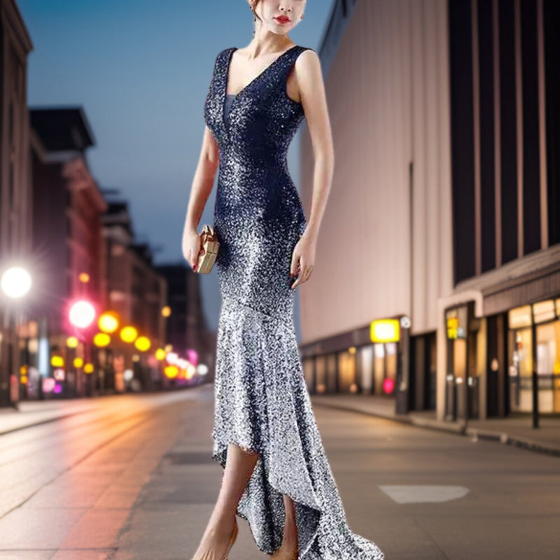 Elegantes Bequemes - Slim Fit Kleid aus hochwertigem Material