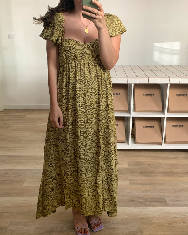Bequemes - Zebragelb für dich, Schickes Kleid für Frauen